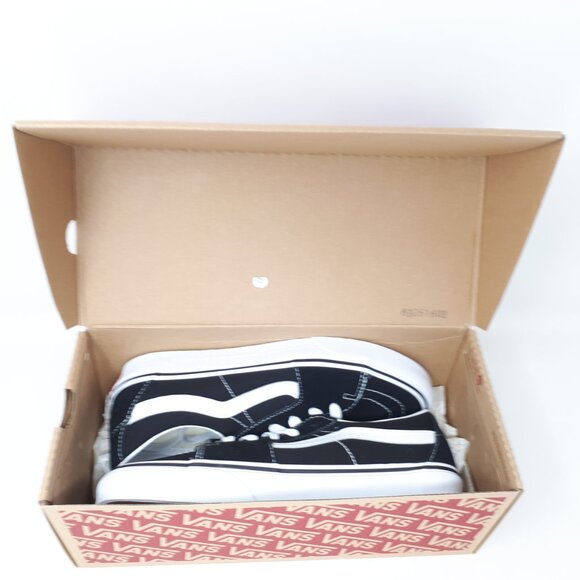 Vans Sk8-Low Black True White Classic Skate Casual Shoe Sneaker Womens Size NEW - Picture 11 of 11